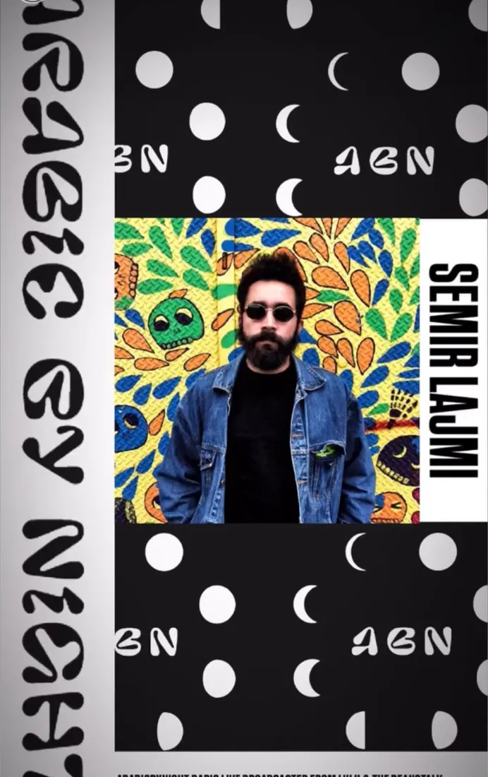 Arabic By Night radio artwork with Semir Lajmi