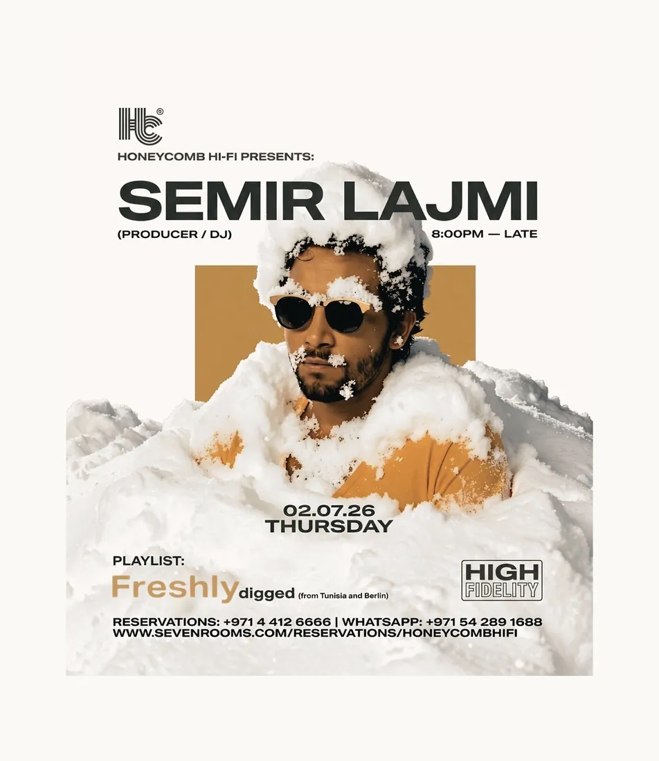 Honeycomb Hi-Fi presents Semir Lajmi, Freshly Digged poster
