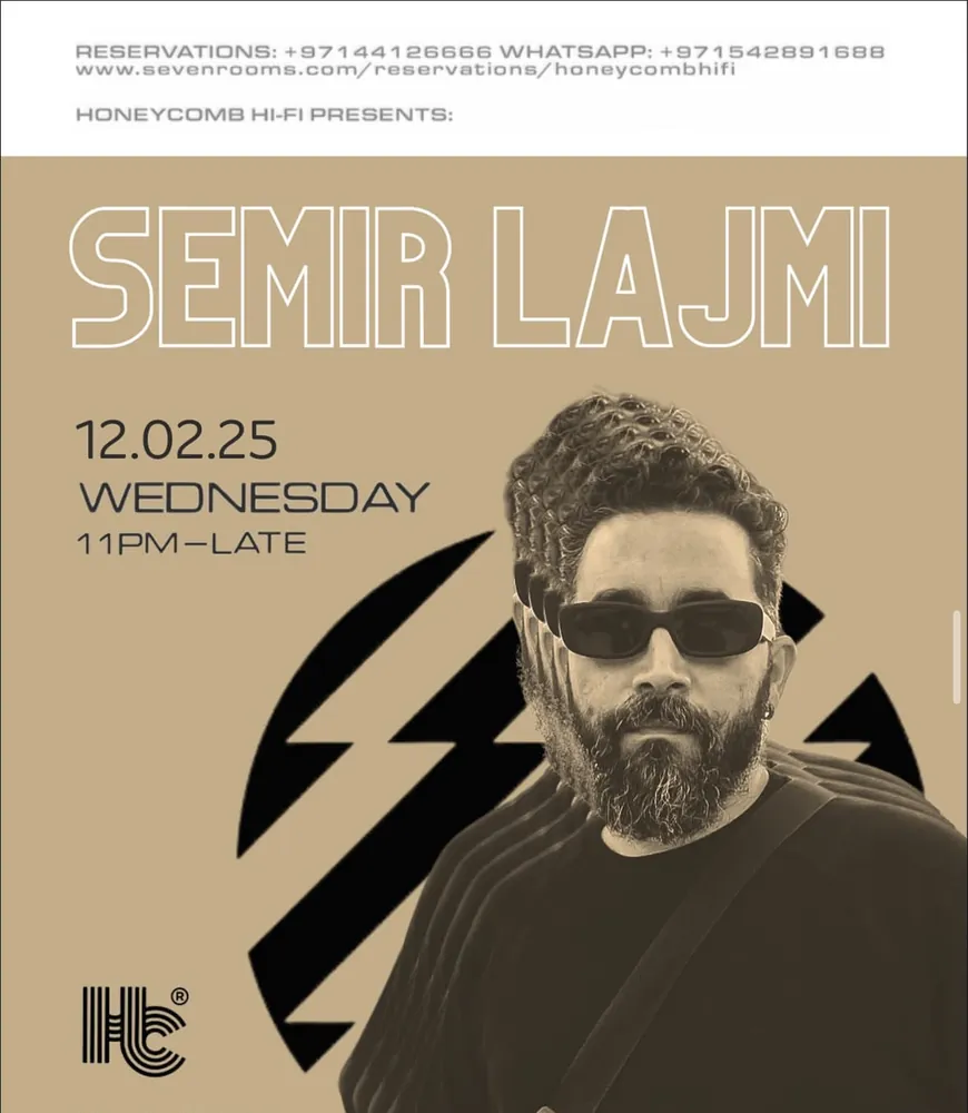 Semir Lajmi at Honeycomb Hi-Fi poster